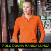 POLO MANICA LUNGA DONNA