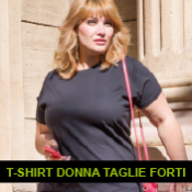 T-SHIRT DONNA TAGLIE FORTI
