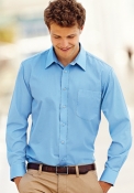 Camicia Popeline Uomo manica lunga