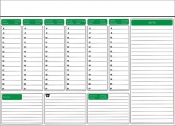 D84 - Planning Settimanale