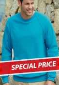 Felpa Raglan leggera