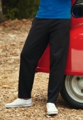 Pantaloni felpati fondo dritto
