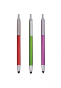 Penna touch slim metalizzata