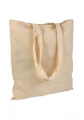 Shopper in cotone leggero, manici lunghi